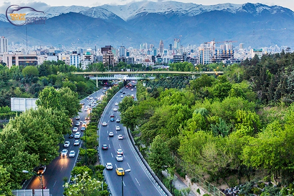 سفر به تهران با خودرو های اجاره ای مجموعه تک رنت :