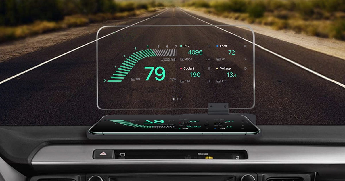 هدآپ دیسپلی خودرو چیست؟ معرفی انواع HUD